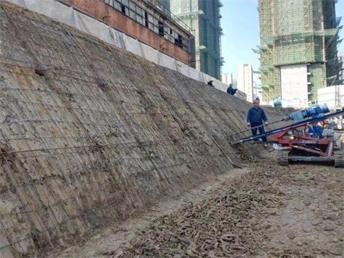 通道建筑边坡支护